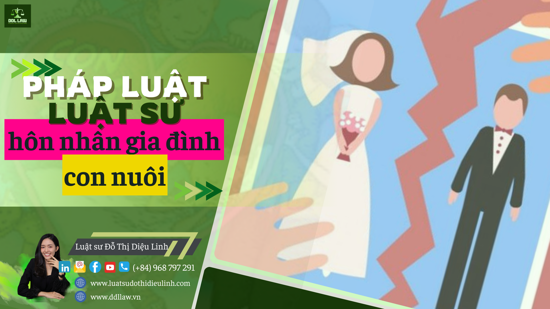 PHÁP LUẬT HÔN NHÂN GIA ĐÌNH - CON NUÔI TRONG NƯỚC & NƯỚC NGOÀI