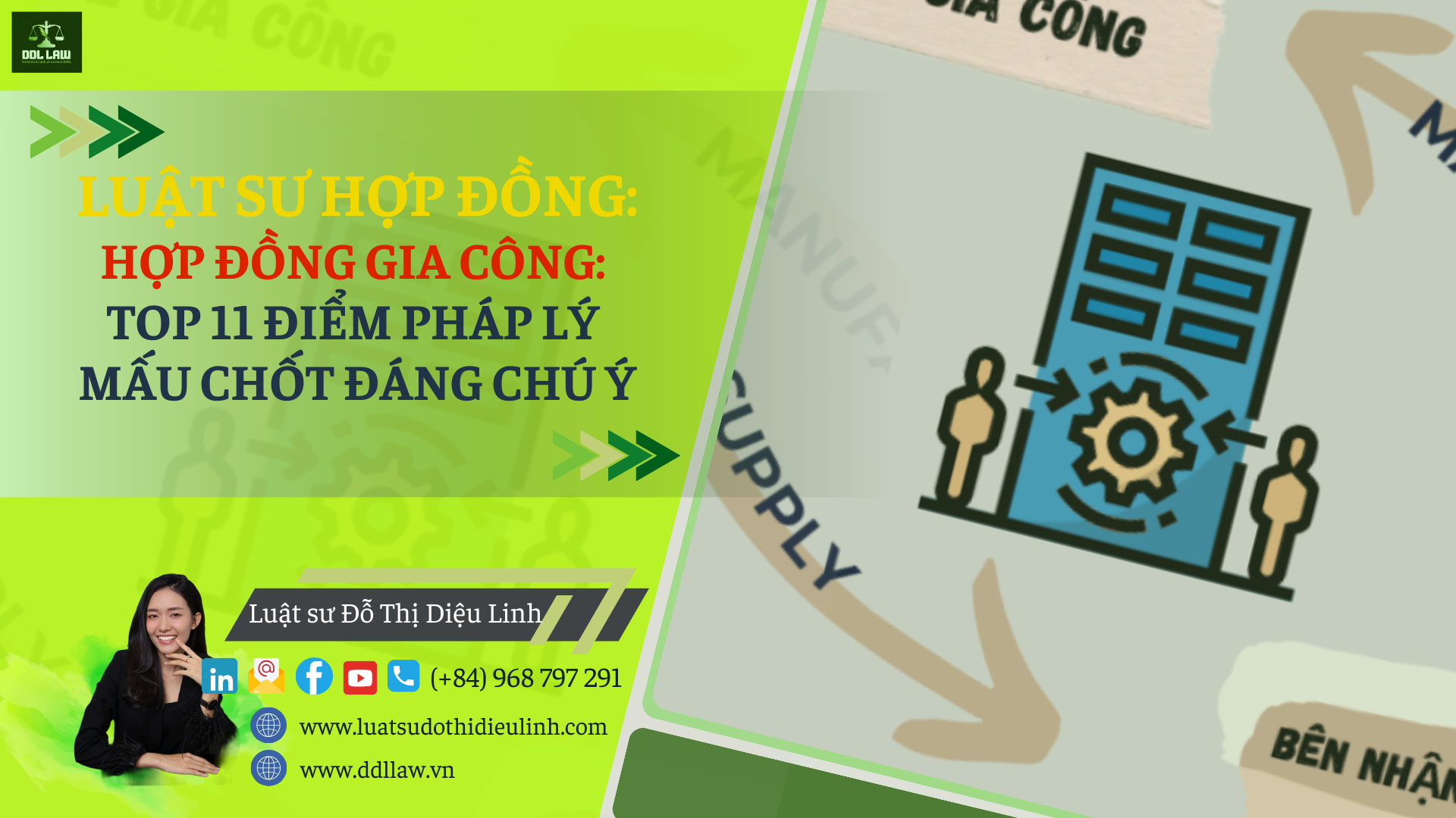 HỢP ĐỒNG GIA CÔNG: TOP 11 ĐIỂM MẤU CHỐT KHI SOẠN THẢO HỢP ĐỒNG