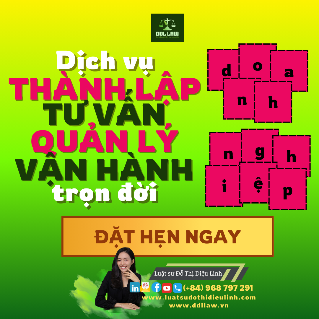 DỊCH VỤ THÀNH LẬP DOANH NGHIỆP & TƯ VẤN QUẢN LÝ VẬN HÀNH DOANH NGHIỆP TRỌN ĐỜI