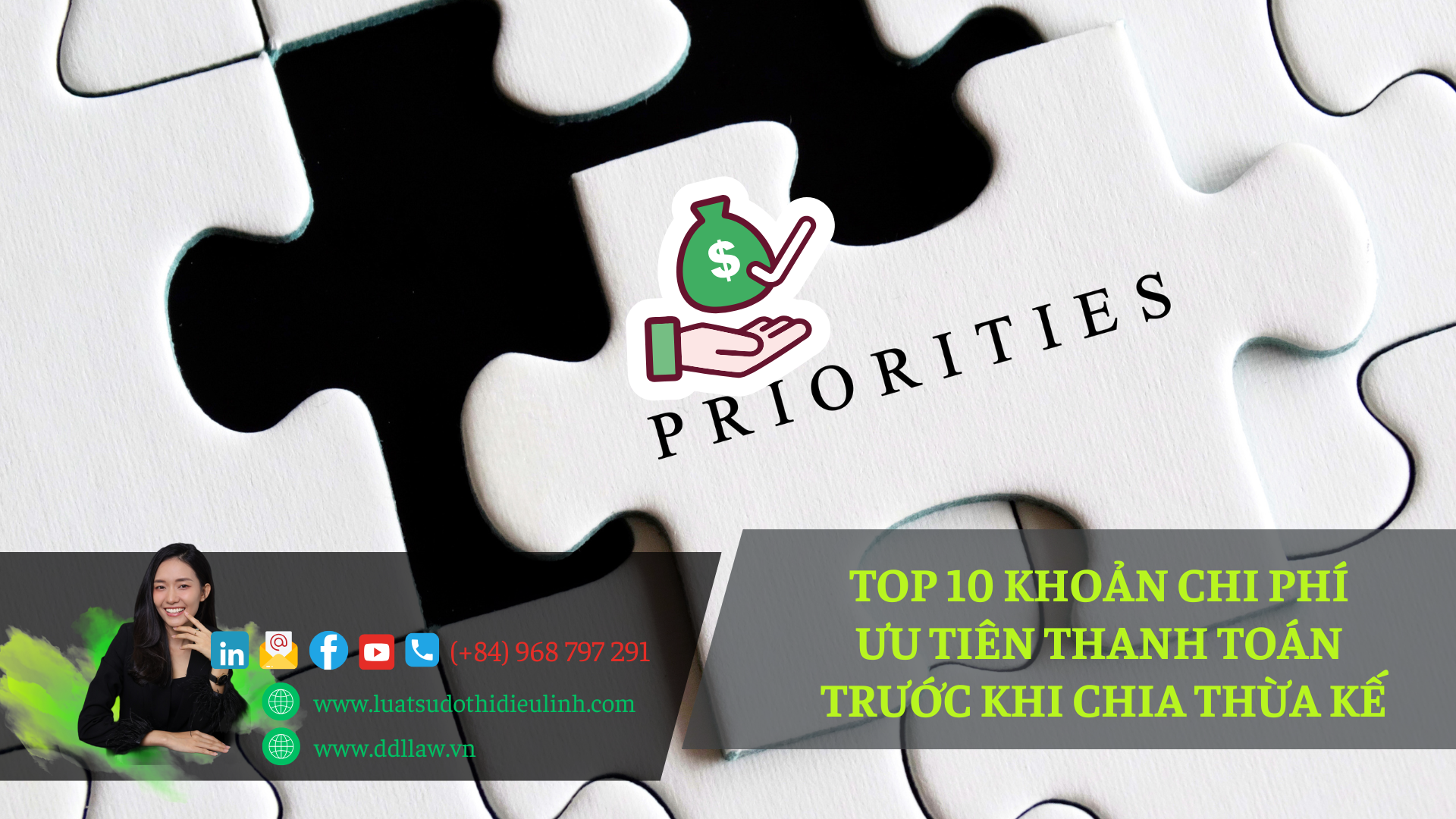 CHIA THỪA KẾ: TOP 10 KHOẢN CHI PHÍ PHẢI ƯU TIÊN THANH TOÁN