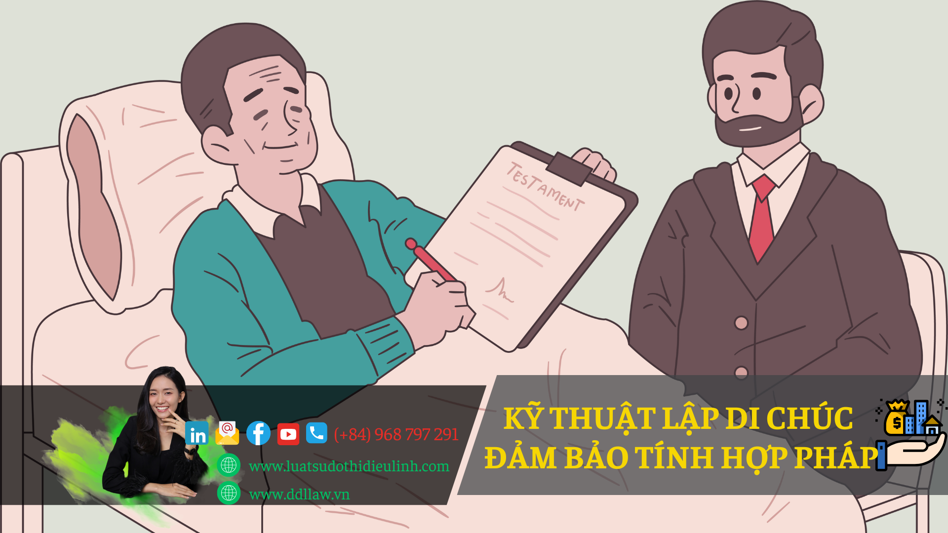 DI CHÚC - TOP 10 KỸ THUẬT LẬP DI CHÚC ĐẢM BẢO TÍNH HỢP PHÁP