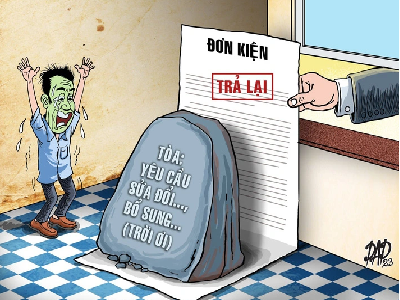 ĐƠN KHỞI KIỆN BỊ TRẢ LẠI: PHẢI LÀM GÌ?