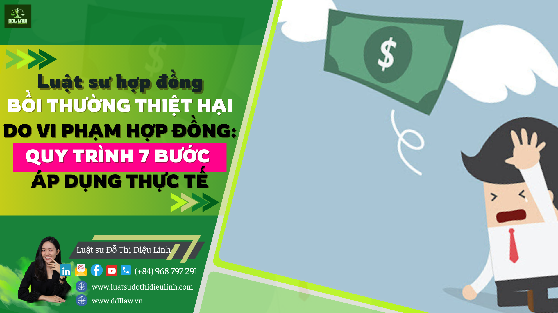 BỒI THƯỜNG THIỆT HẠI DO VI PHẠM HỢP ĐỒNG: CÁCH HIỂU CHUẨN & QUY TRÌNH 7 BƯỚC THỰC HIỆN