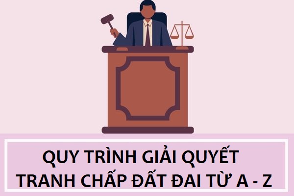 KHỞI KIỆN TRANH CHẤP ĐẤT ĐAI - QUY TRÌNH CHUẨN 100% TỪ A ĐẾN Z