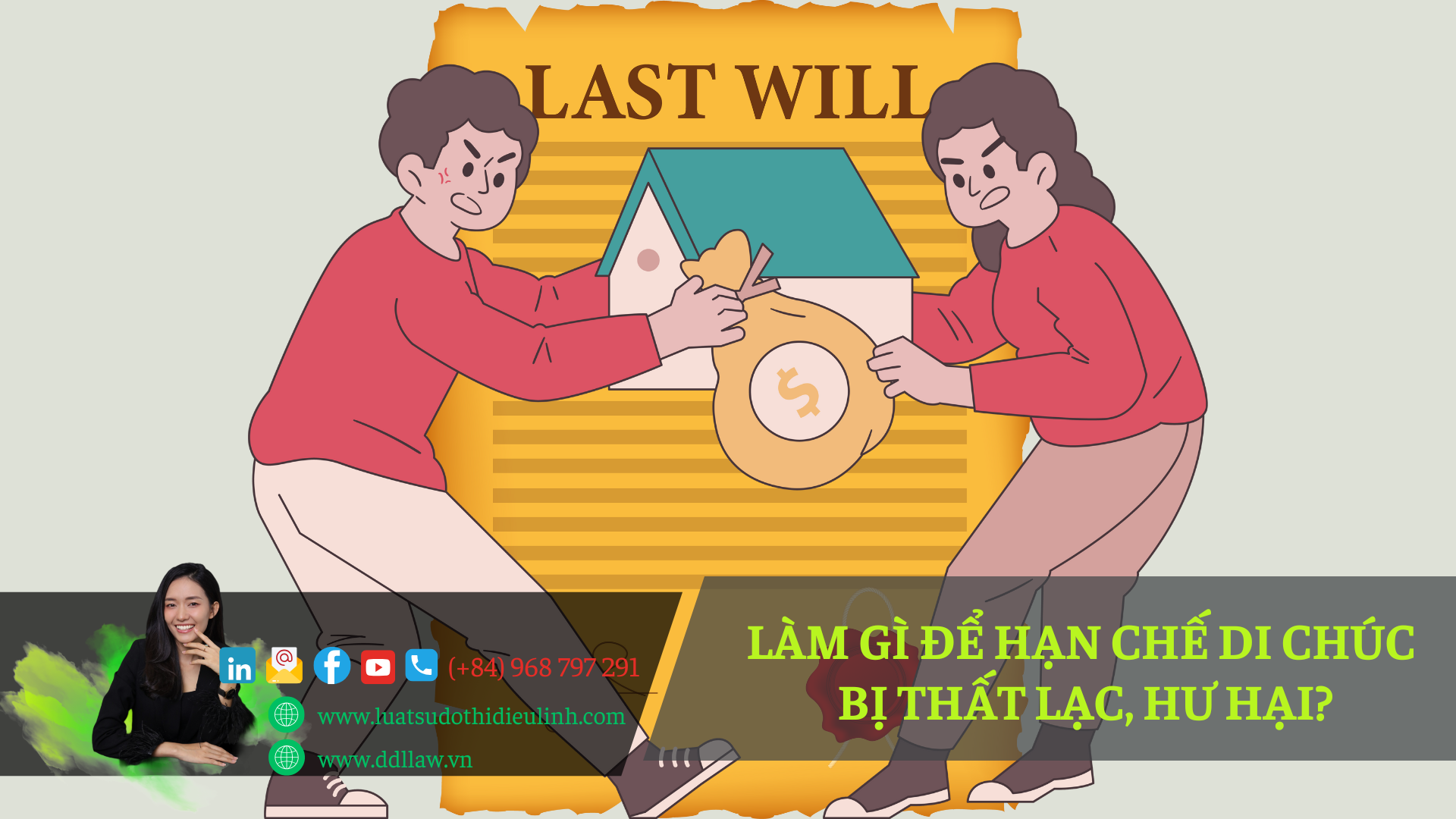 DI CHÚC BỊ THẤT LẠC, HƯ HẠI: 3 ĐIỀU NÊN LÀM ĐỂ PHÒNG NGỪA RỦI RO